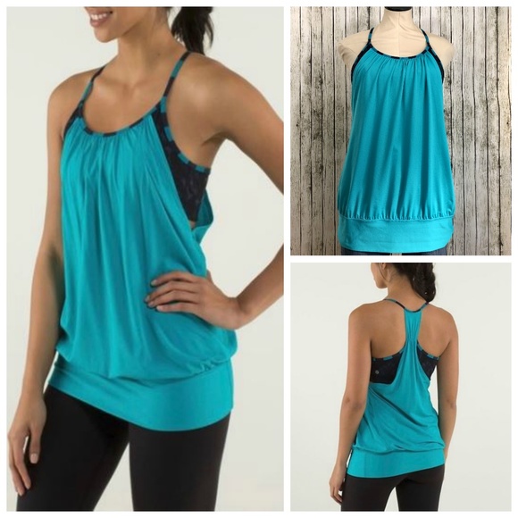 lululemon athletica Tops - lululemon No Limits Surge Inkwell Athletic Tank